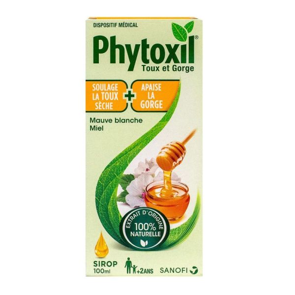 Phytoxil - Sirop Toux et Gorge - 100ml