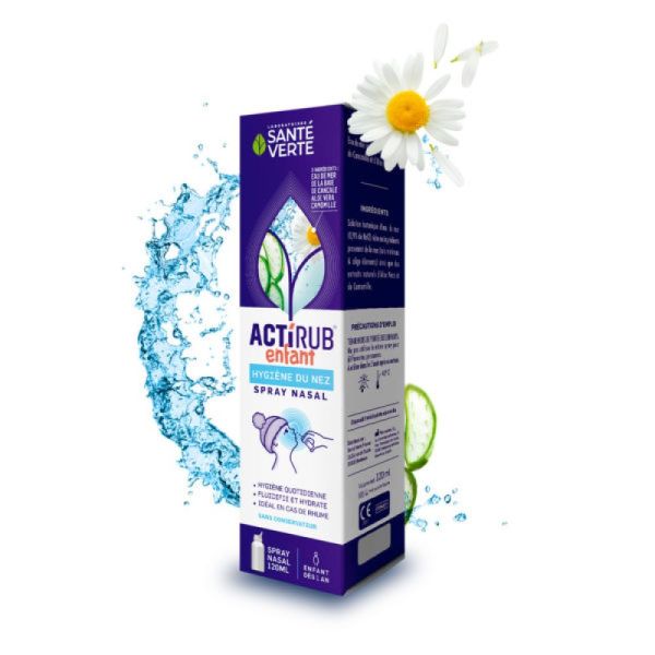 Santé verte - Actirub enfant hygiène du nez - 120ml