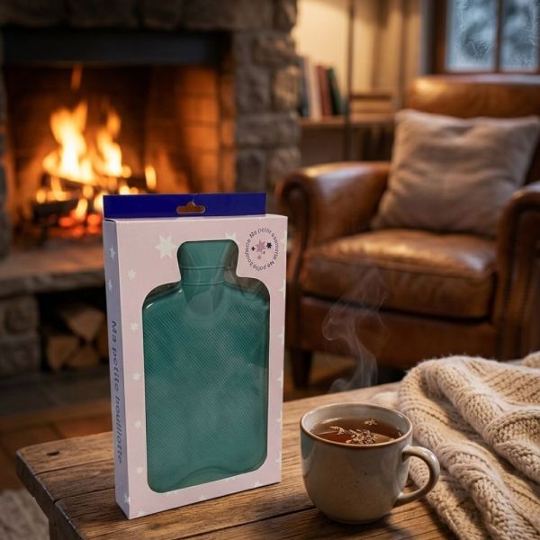 Shine- Ma petite bouillotte, bouillotte à eau 2L - vert