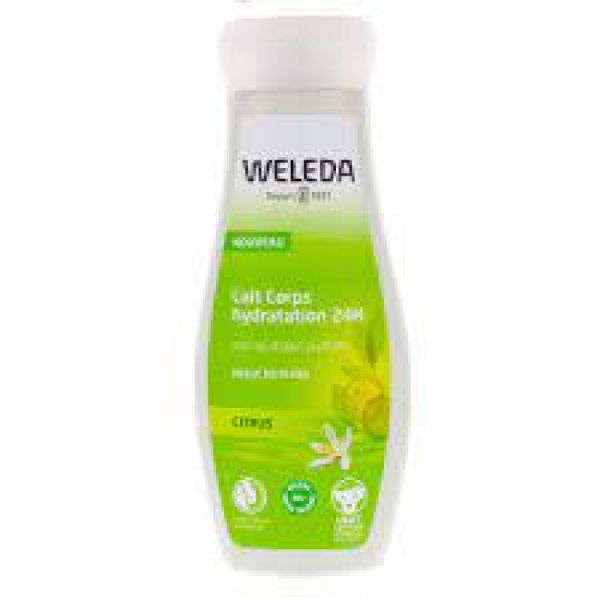 Weleda - Lait corps hydratation 24h citrus 200ml