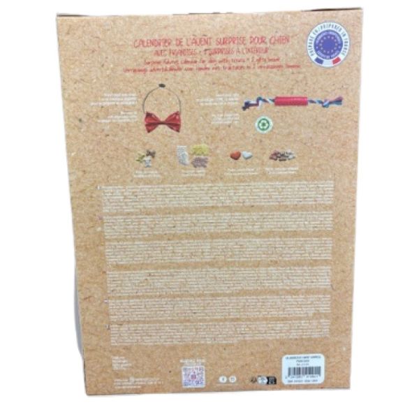 Wouapy - Calendrier de l'avent pour chien - Friandises & 2 surprises
