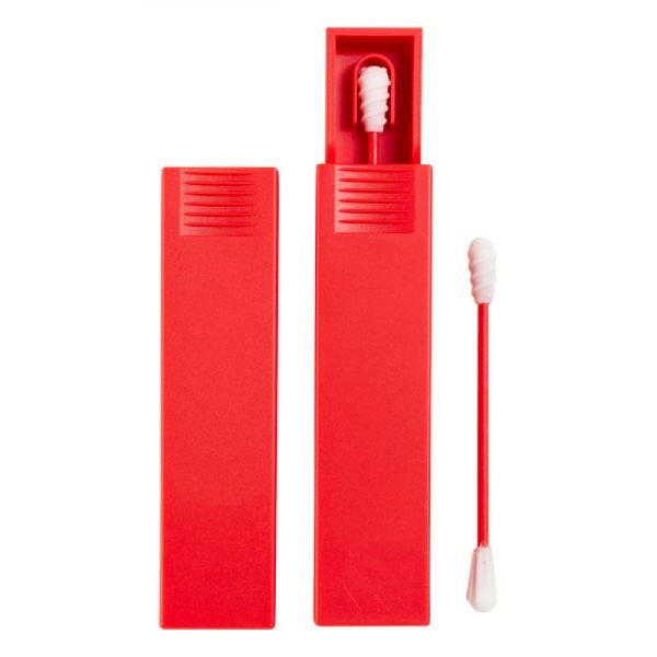 Act'éco - Coton tige silicone - Rouge