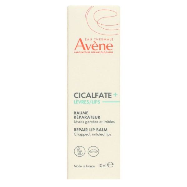 Avène - Cicalfate + Lèvre baume réparateur - 10 mL