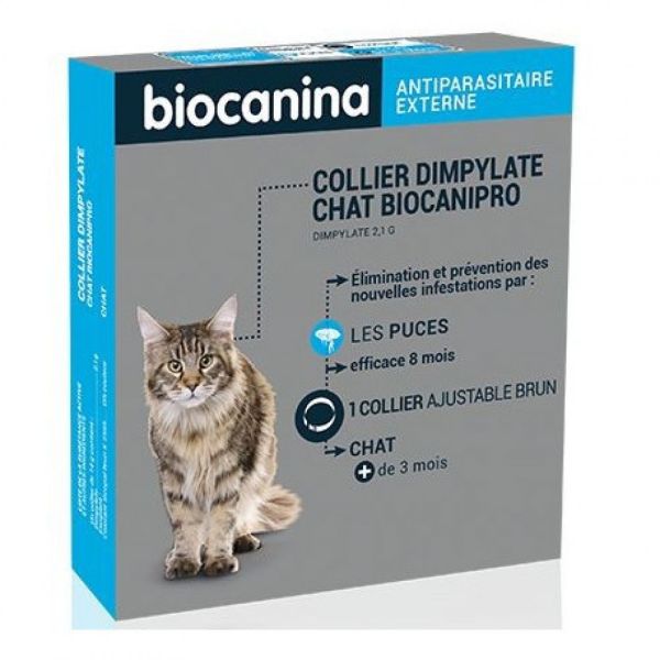 Biocanina - Collier Dimpylate Chat Biocanipro