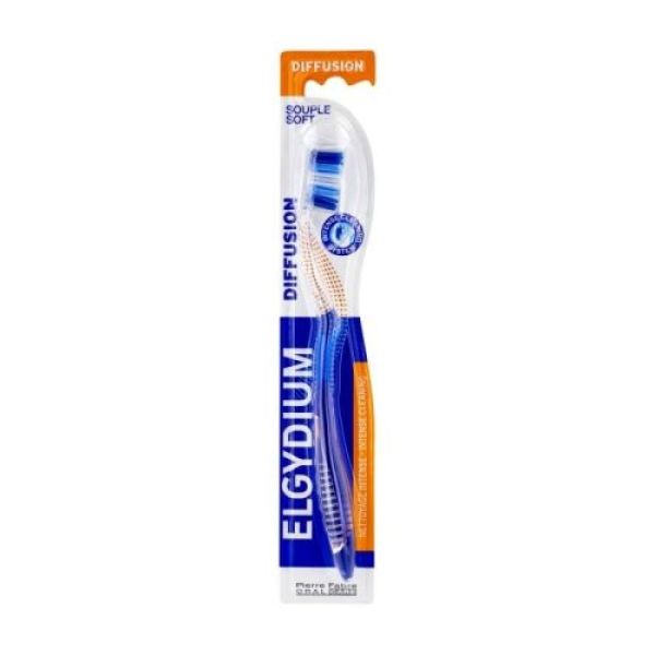 Elgydium - Brosse à dents Diffusion - Brosse souple