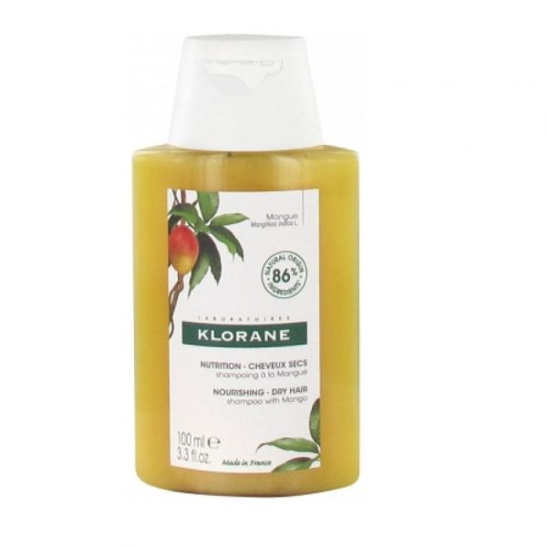Klorane - Shampoing nutrition à la mangue - 100ml