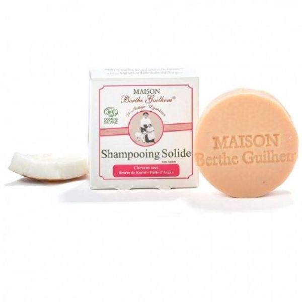 Maison Berthe Guilhem - Shampooing solide cheveux secs - 100 g