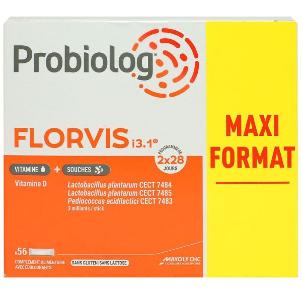 Mayoly - Probiolog Florvis - 2x28 Sticks