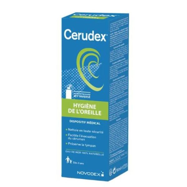 Novodex - Cerudex hygiène de l'oreille - 100ml
