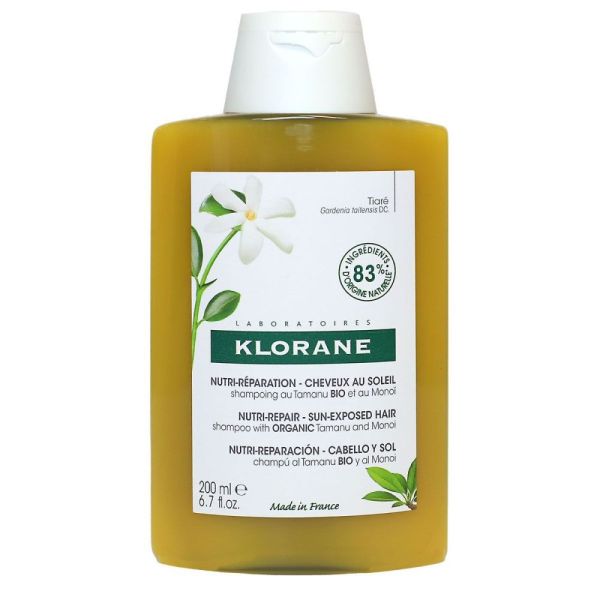 Klorane - Shampoing soalire nutri-réparation monoï - 200ml