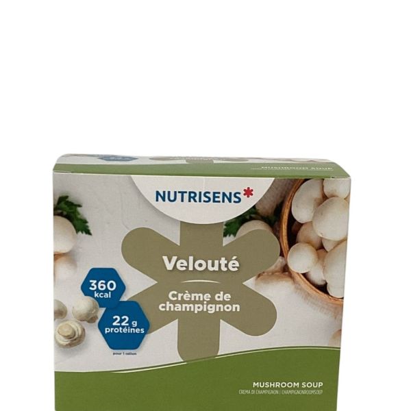 Nutrisens - Velouté Crème de champignon - 4 Sachets de  80g