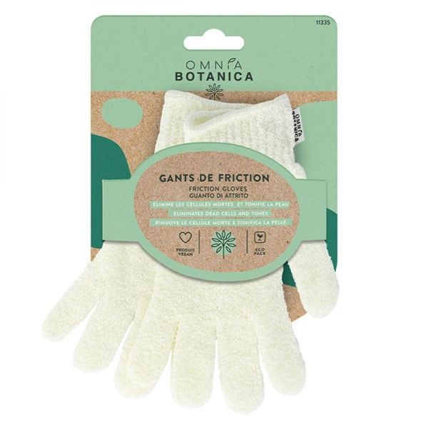 Omnia Botanica - Gants de friction - 2 gants