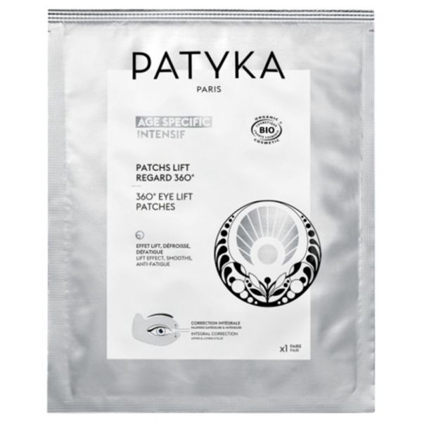 PATYKA - Age Specific Intensif Patchs Lift Regard 360 Bio - 1 Paire