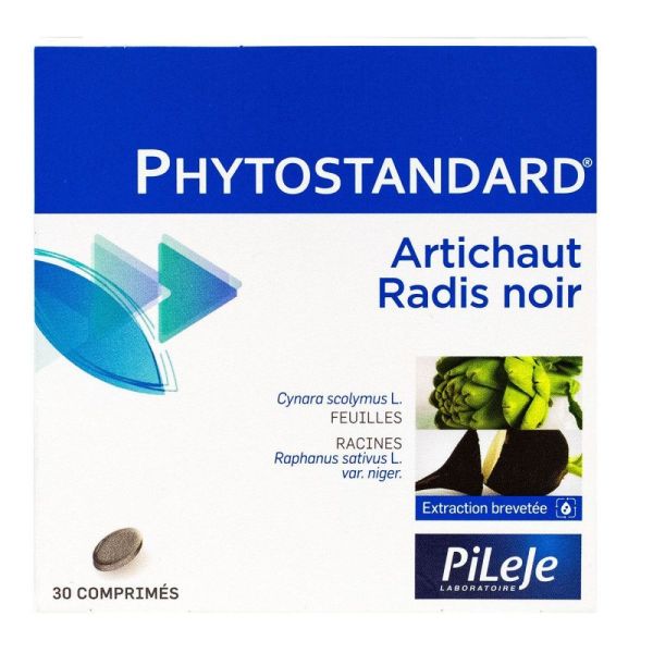 Pileje - Phytostandard artichaud radis noir - 30 comprimés