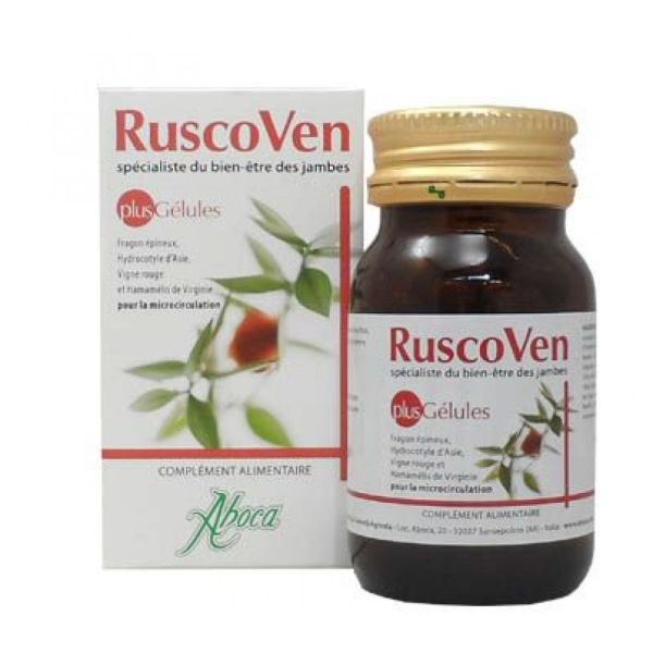 Ruscoven - PlusGélules  microcirculation - 50 gélules