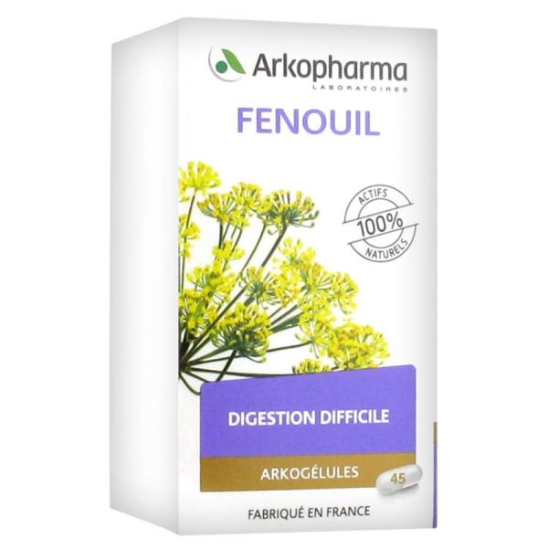 Arkopharma - Arkogélules Fenouil - 45 gélules