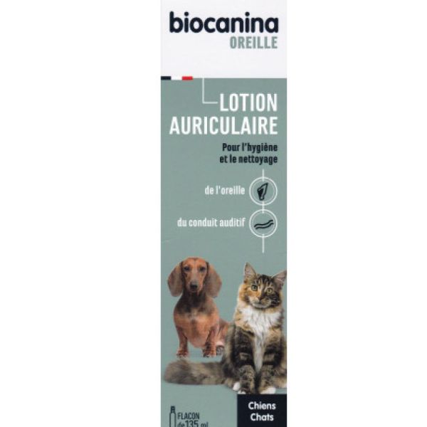 Biocania - Lotion auriculaire hygiène et nettoyage - 135mL