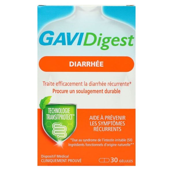 GAVIDigest - Diarrhée - 30 gélules