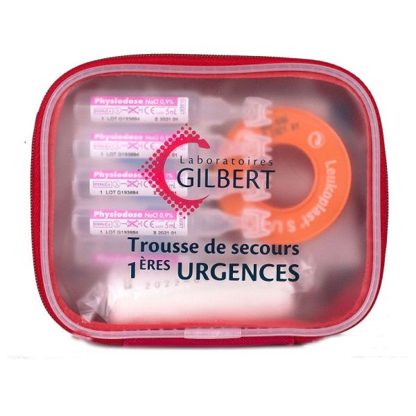 Gilbert - Trousse secours essentielle 1ères urgences