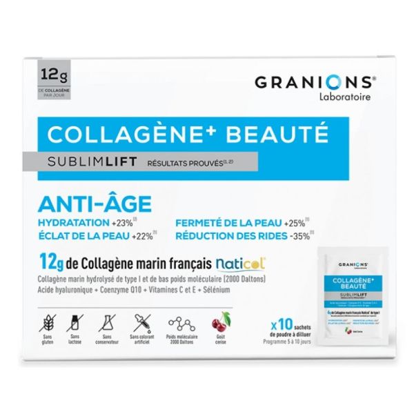 Granions - Collagène + Beauté SublimLift - 10 Sachets