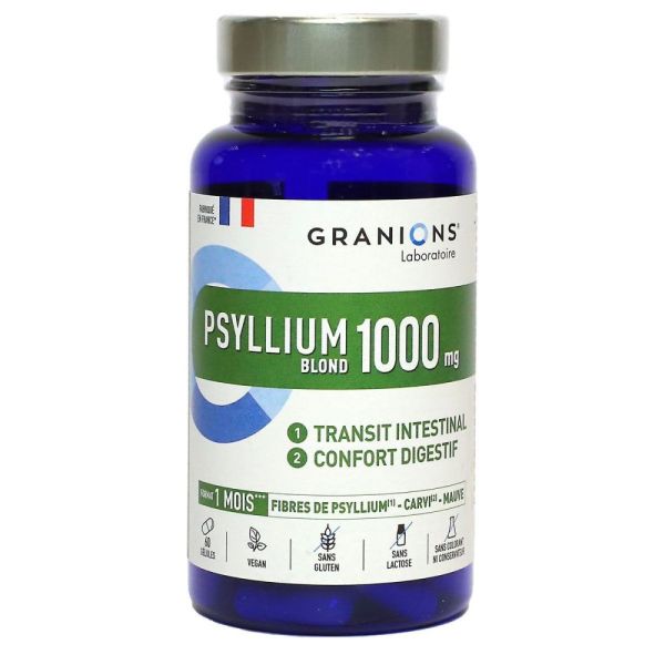 Granions - Psyllium blond 1000mg - 60 comprimés