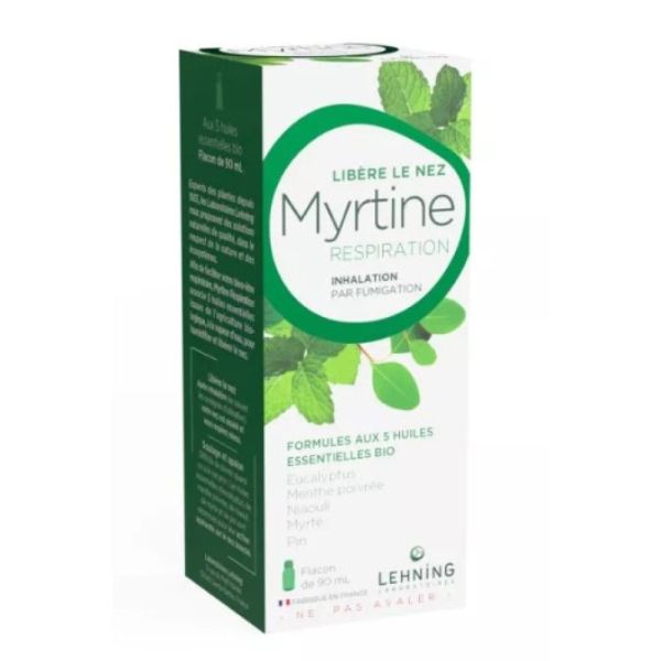 Lehning - Myrtine respiration inhalation par fumigation - 90ml