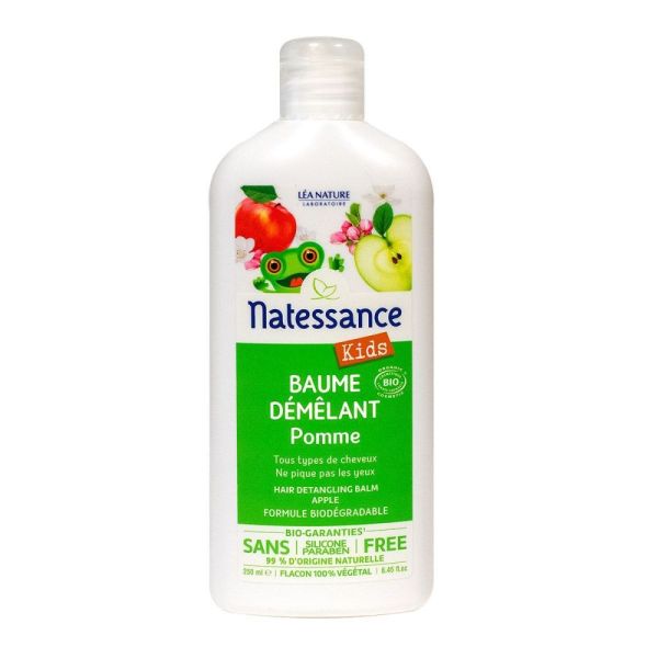 Natessance Kids - Baume démêlant pomme - 250 ml