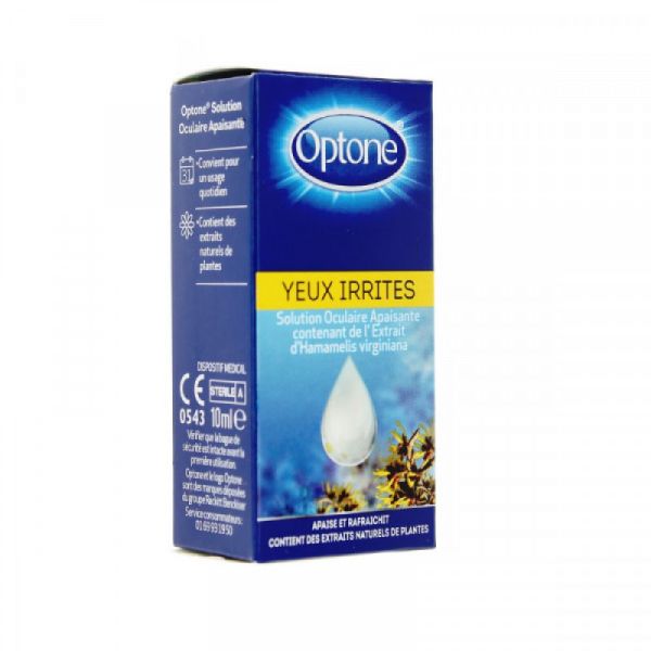 Optone - Yeux irrités - Flacon 10ml