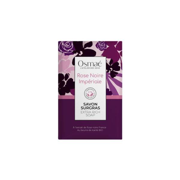 Osmaé - Rose Noire Impériale savon surgras - 200g