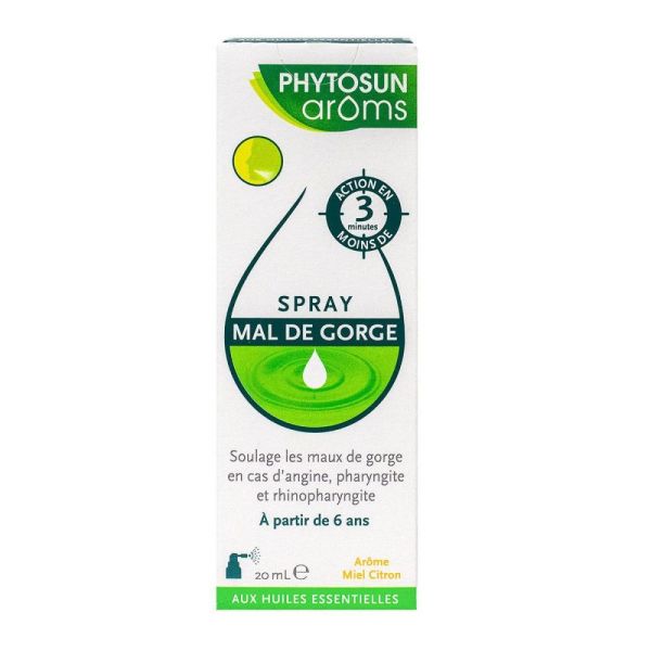 Phytosun Arôms - Spray mal de gorge - 20ml