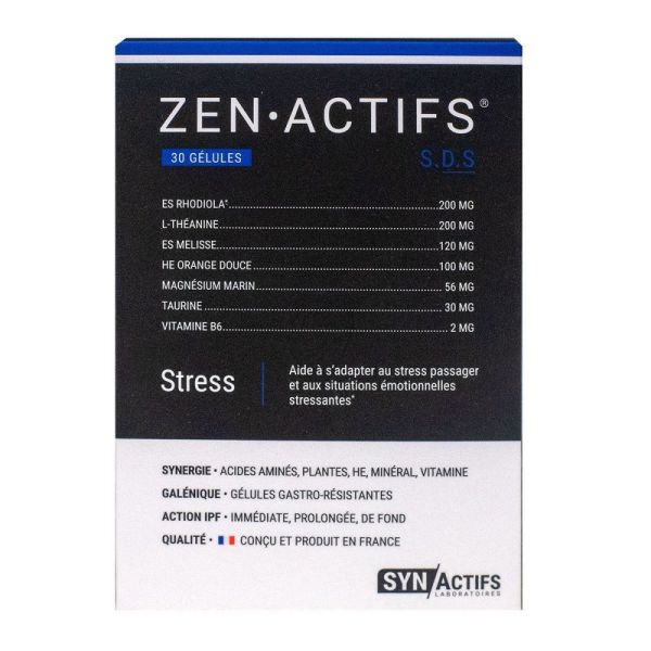 SYNActifs - ZENActifs - 30 gélules DR caps