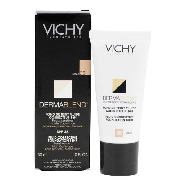 Vichy Dermablend Fond de Teint Fluide Correcteur 16h - 30ml