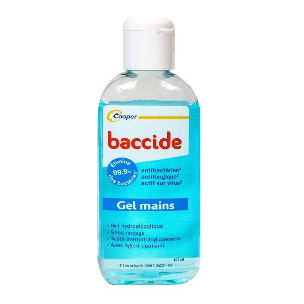 Baccide - Gel Mains Hydroalcoolique l'Original - 100 ml