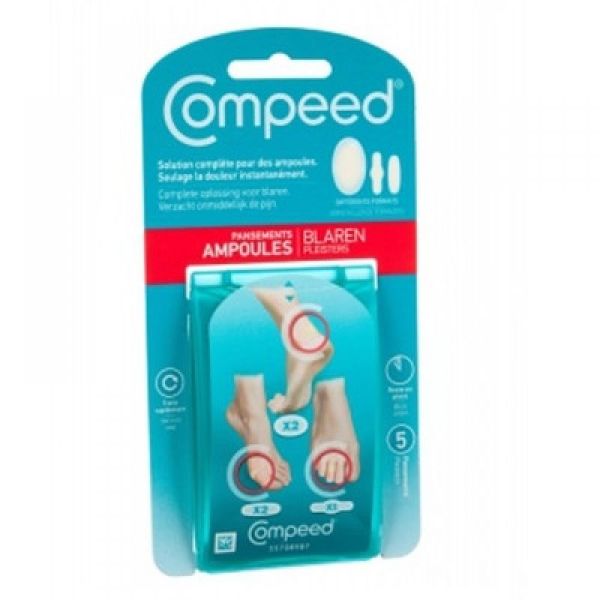 Compeed - Assortiment Pansements ampoules - 5 unités