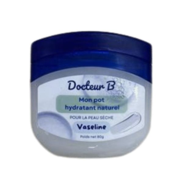Docteur B - Mon pot hydratant naturel Vaseline pour peau sèche - 80g