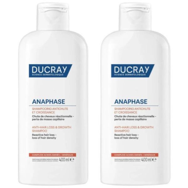 Ducray - Anaphase Shampooing Antichute et Croissance - 2x400ml