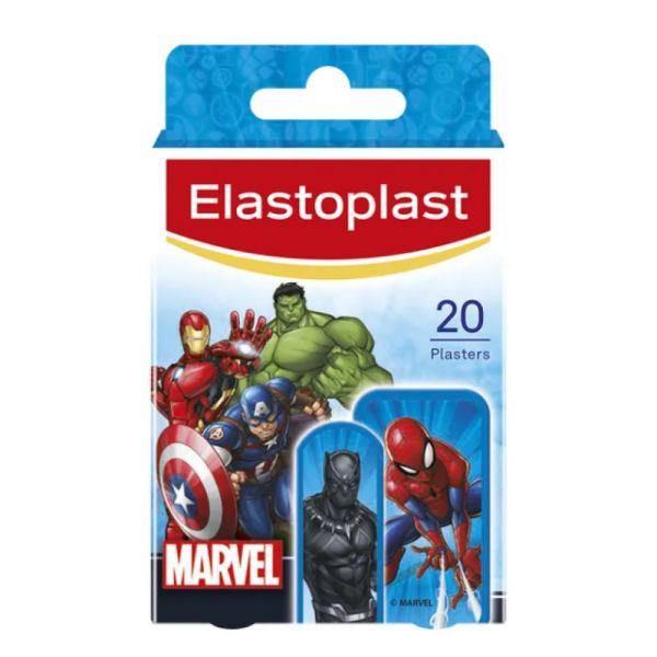 Elastoplast - Pansement Disney Marvel - 20 pansements