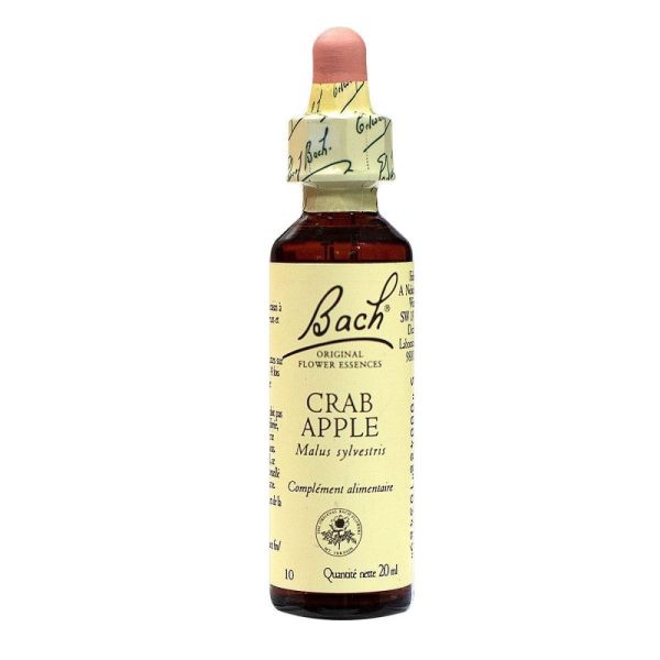 Fleurs de Bach Original - Crab apple Pommier sauvage - 20ml