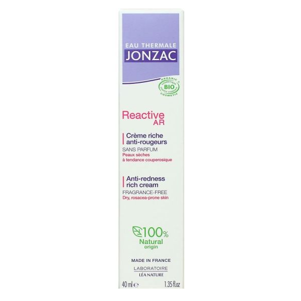 Jonzac Anti-rougeurs - Soin riche apaisant - 40 ml