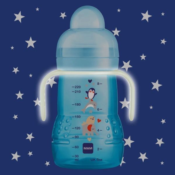 Mam - Biberon de transition 4 mois + - 1 biberon 220ml