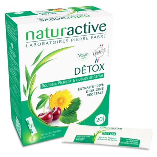 Naturactive - Détox - 20 sticks fluides