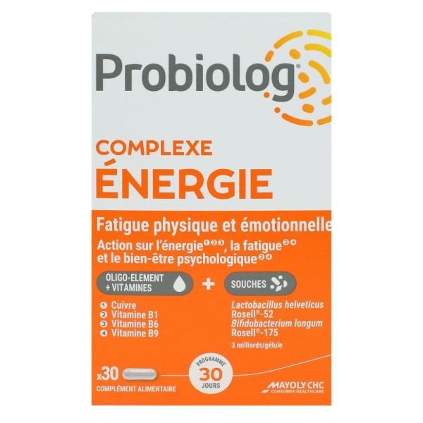 Probiolog Complexe Energie - 30 gélules