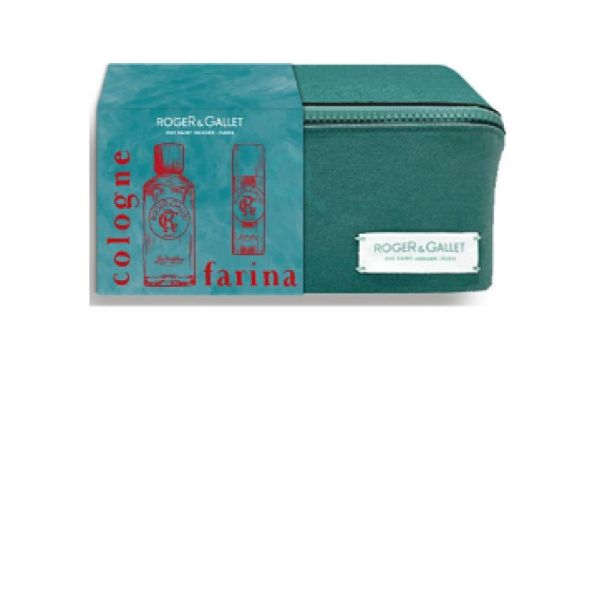 Roger & Gallet – Coffret Grand Bazar de Noël Jean Marie Farina - Eau de Cologne 100 ml & Déodorant 150 ml