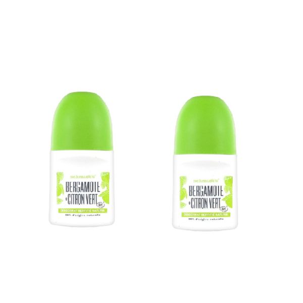 Schmidt's - Déodorant roll-on bergamote citron vert