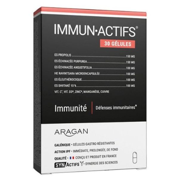 SYNActifs - IMMUNActifs - 30 gélules DR caps