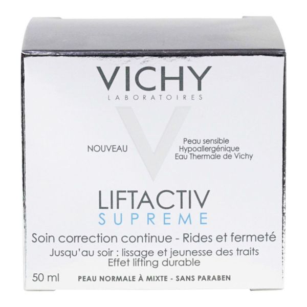 Vichy - Liftactiv supreme soin correcteur continue  peau normale à mixte  - 50ml