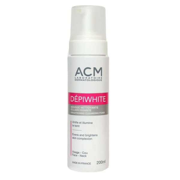 ACM - Dépiwhite mousse nettoyante éclaircissante - 200ml