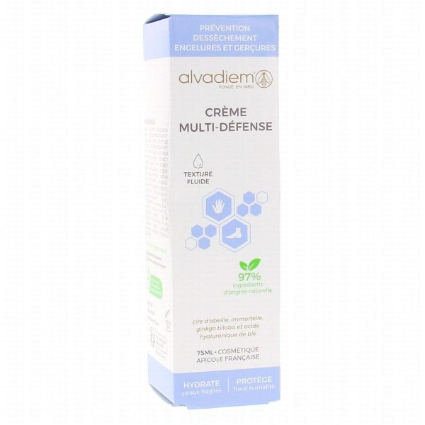 Alvadiem- Crème Multi-Défense mains et pieds - 75 ml