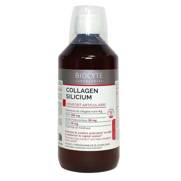 Biocyte Collagen silicium - fruits rouges - 500ml