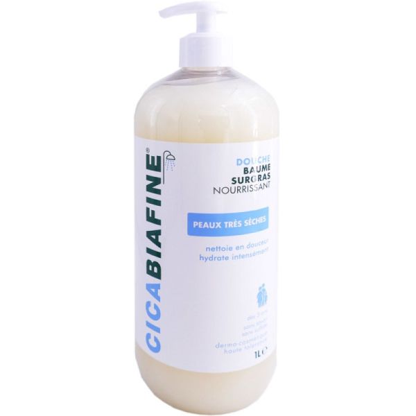 Cicabiafine - Douche baume surgras nourrissant - 1 Litre